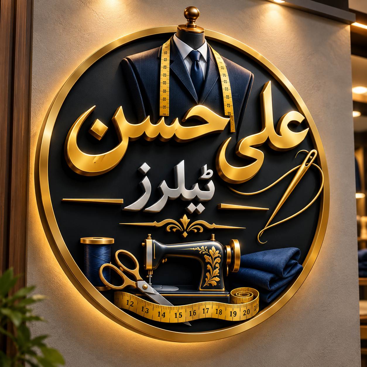 Ali Hassan Tailor logo